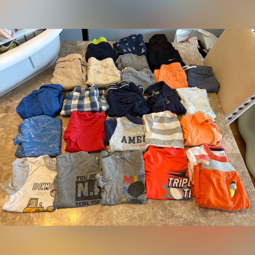 Boys 2T/24Months Summer Bundle - 26 items total